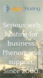 Mobile Screenshot of jagflyhosting.com