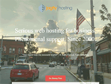 Tablet Screenshot of jagflyhosting.com
